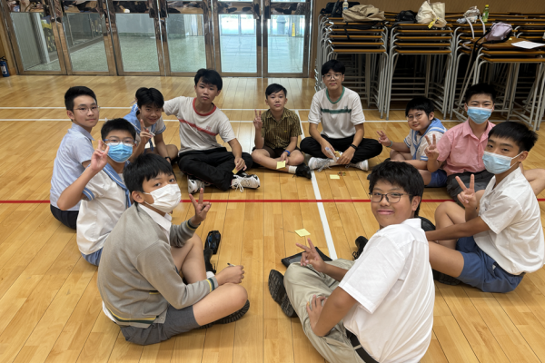 中一迎新學兄學姐